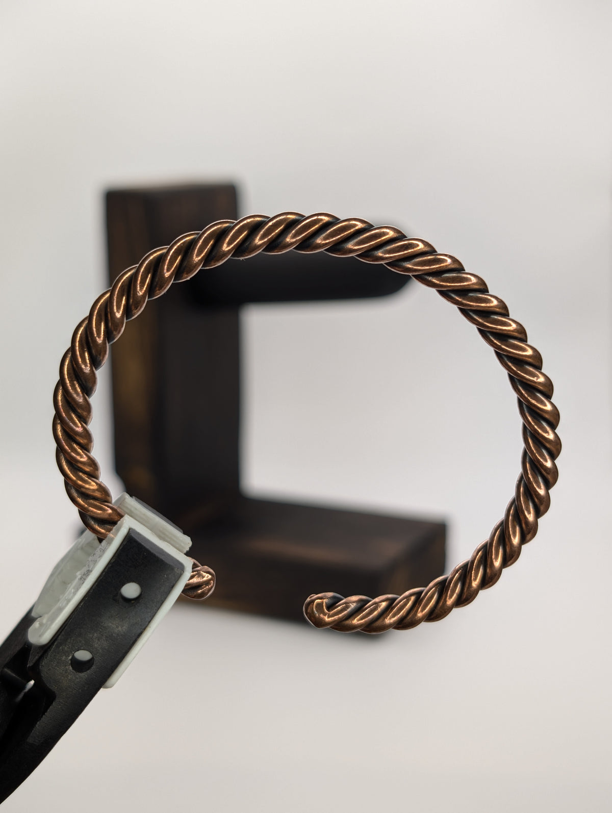 Handmade Copper Cuff Bracelet | 3-Strand Twisted | Heavy Gauge