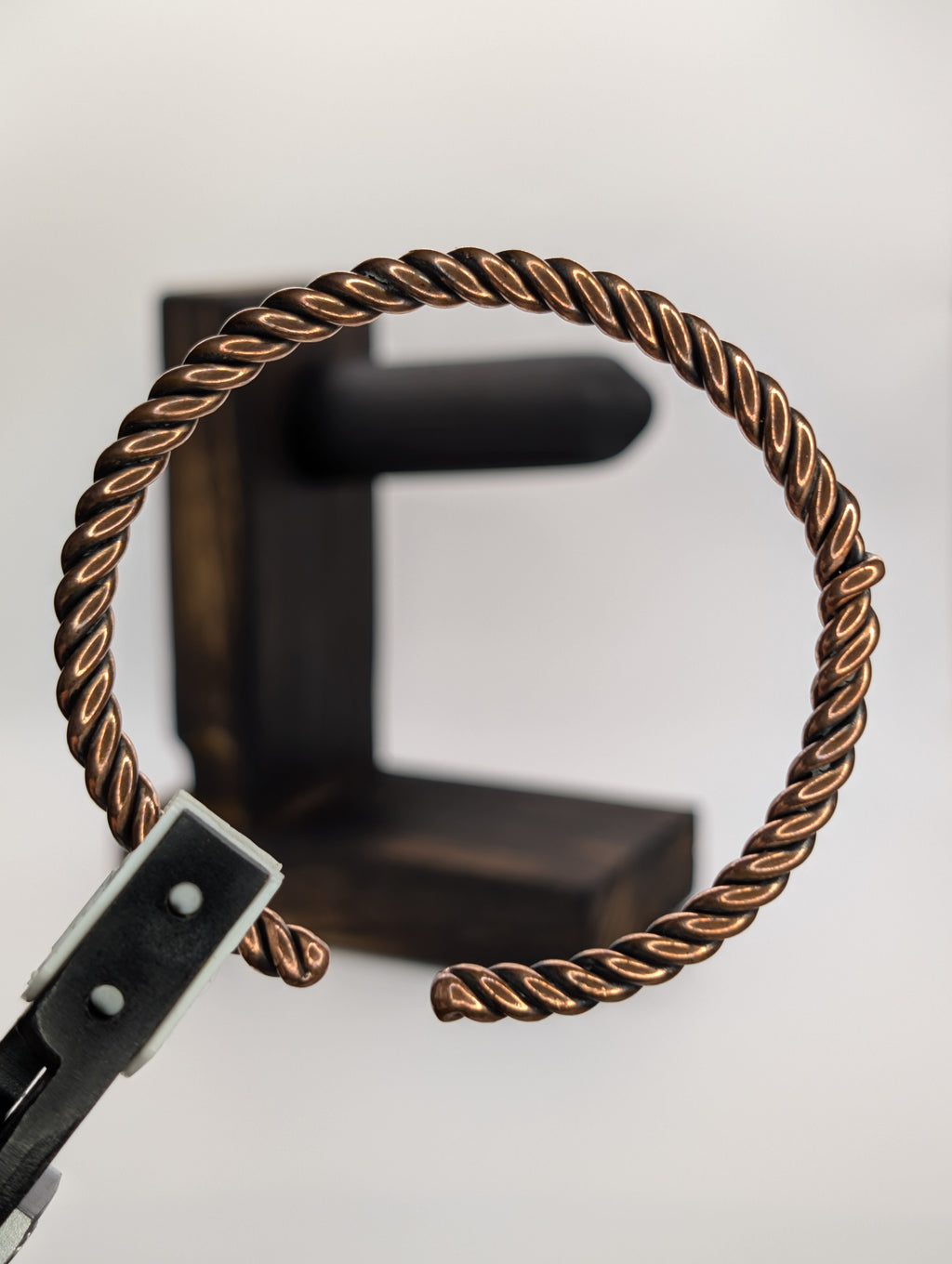 Handmade Copper Cuff Bracelet | 3-Strand Twisted | Heavy Gauge