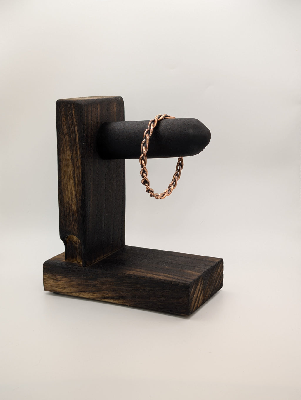 Handmade Braided Copper Cuff Bracelet | 3-Strand Weave | 12 AWG