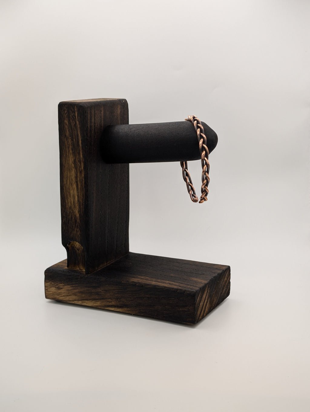 Handmade Braided Copper Cuff Bracelet | 3-Strand Weave | 12 AWG