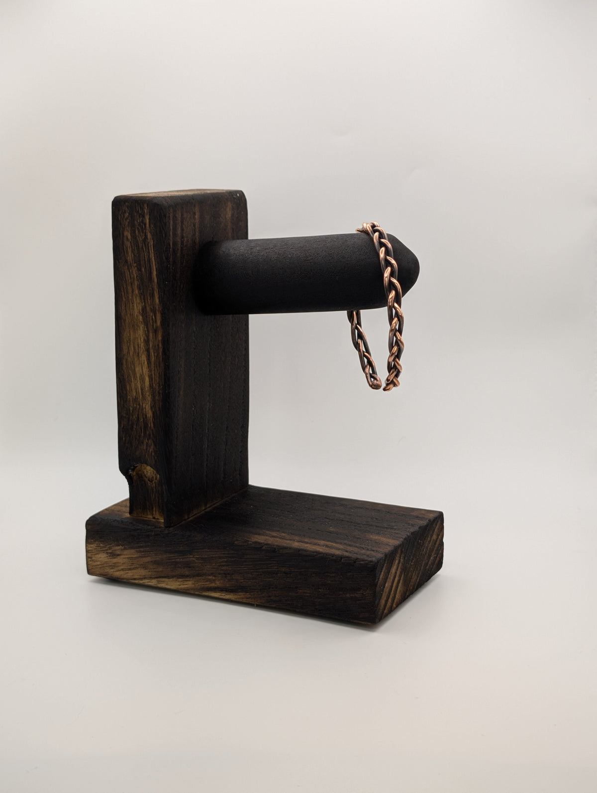 Handmade Braided Copper Cuff Bracelet | 3-Strand Weave | 12 AWG