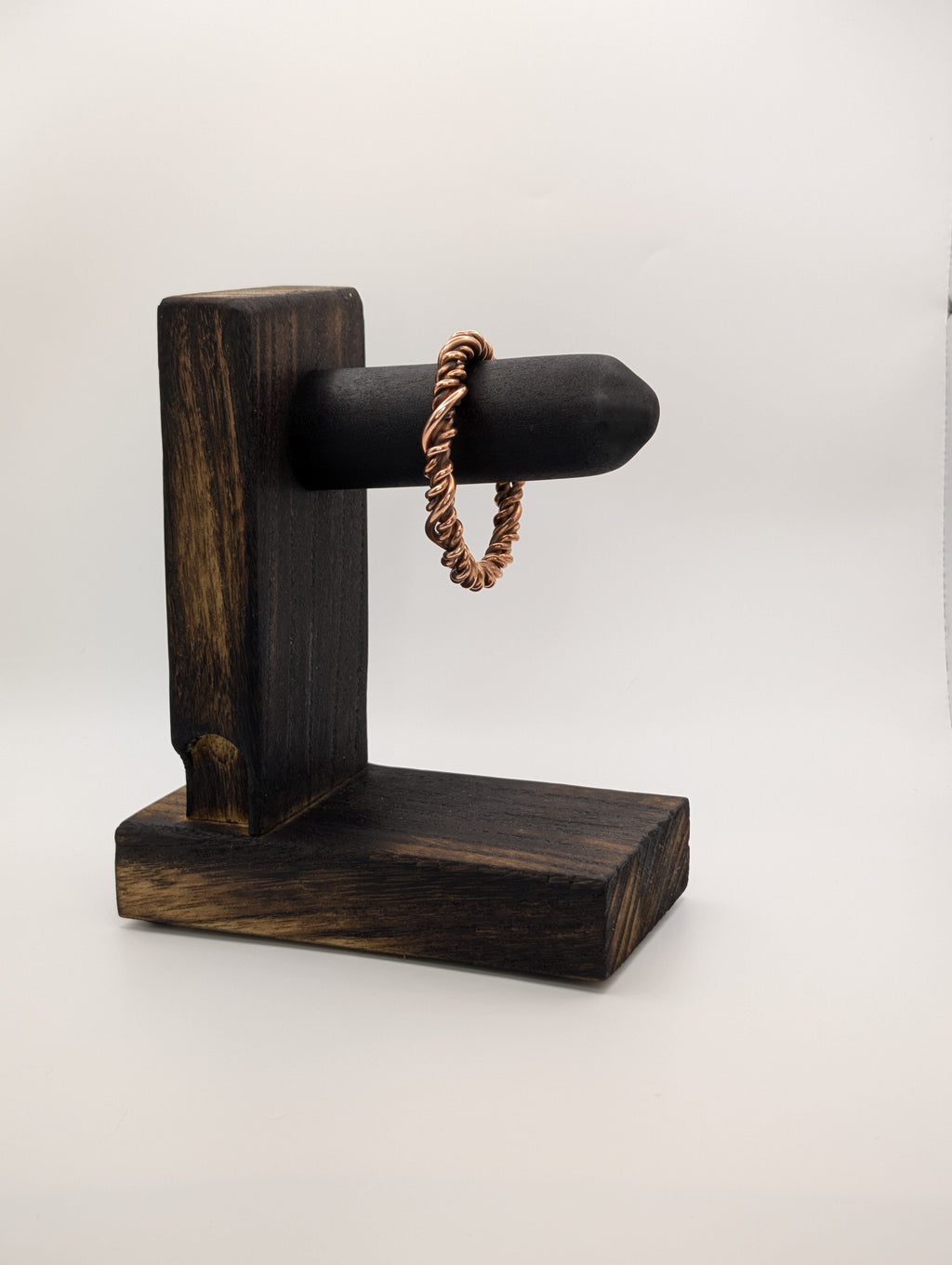 Handmade Dual-Gauge Copper Cuff | 5-Strand Hybrid Twist | 10 & 12 AWG