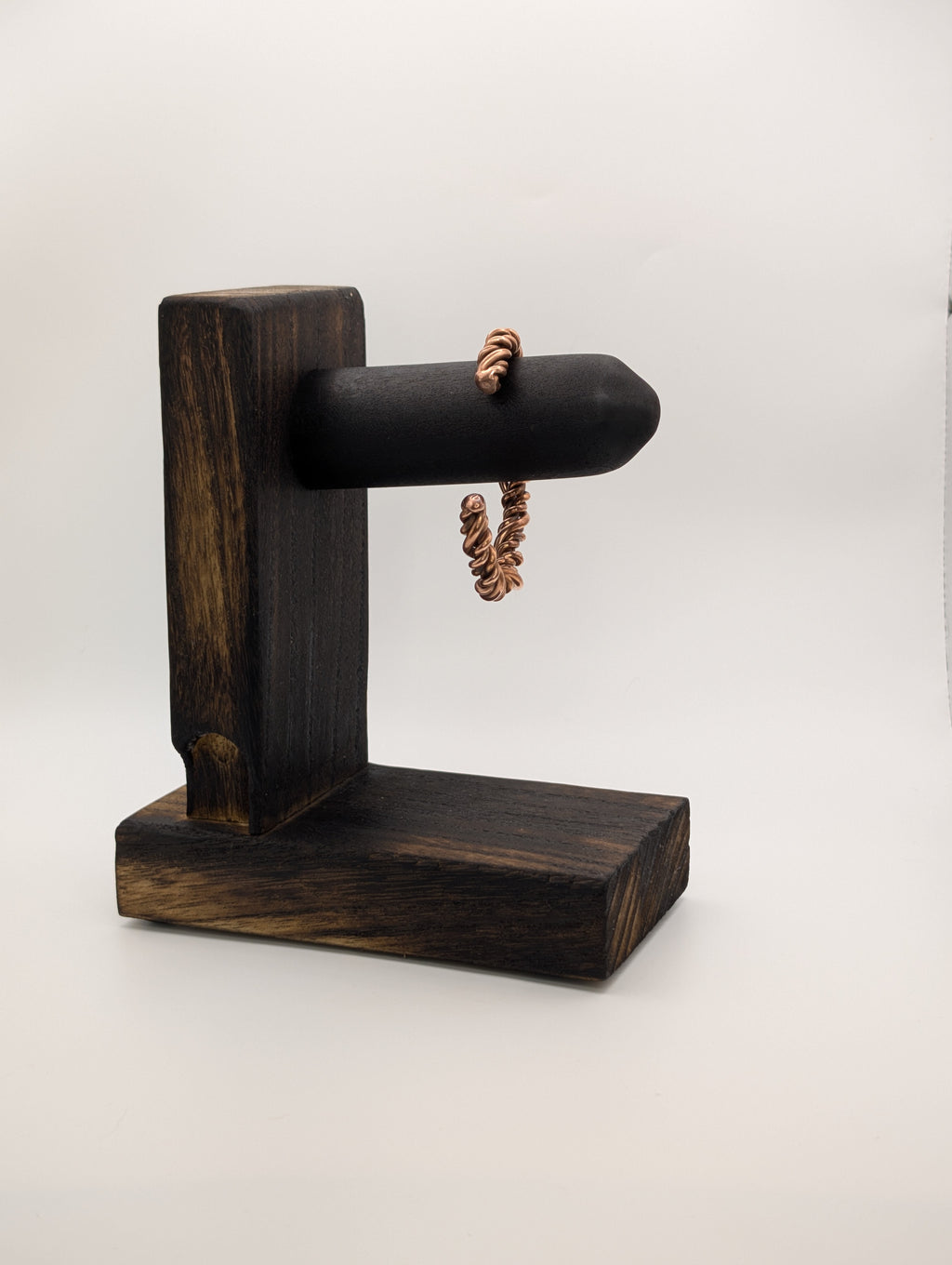 Handmade Dual-Gauge Copper Cuff | 5-Strand Hybrid Twist | 10 & 12 AWG