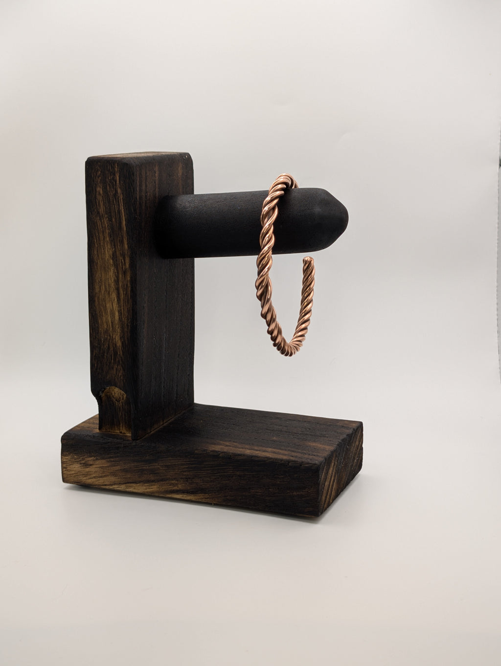 Handmade Multi-Strand Twisted Copper Cuff | Heavy Rope Weave | 10 AWG