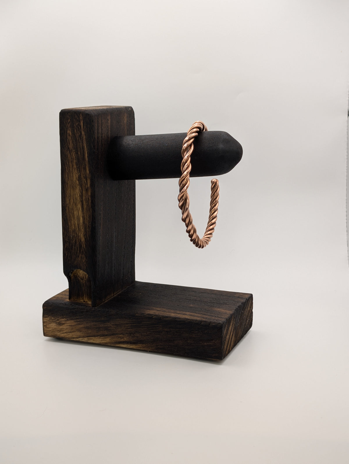 Handmade Multi-Strand Twisted Copper Cuff | Heavy Rope Weave | 10 AWG