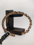 Handmade Multi-Strand Twisted Copper Cuff | Heavy Rope Weave | 10 AWG